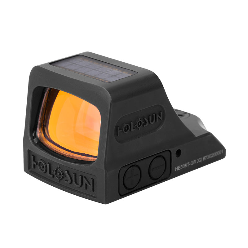 Holosun Miniature Reflex Handgun Sight with Solar Power Titanum HE508T-GR X2-Tactical Source LLC