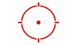 Holosun Miniature Reflex Handgun Sight with Solar Power Titanum HE508T-RD X2-Tactical Source LLC