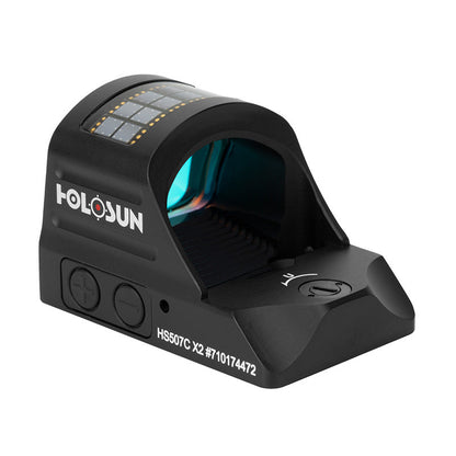 Holosun Open Reflex Optical Sight with Solar Panel HS507C X2/HE507C-GR X2-Tactical Source LLC