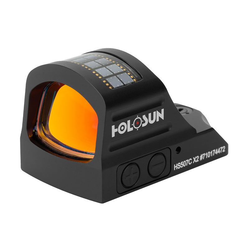 Holosun Open Reflex Optical Sight with Solar Panel HS507C X2/HE507C-GR X2-Tactical Source LLC