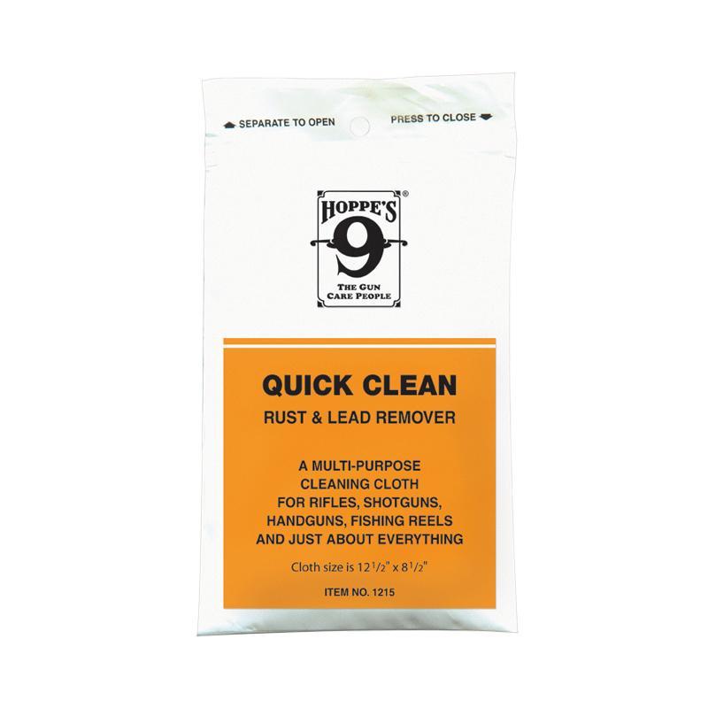 Hoppe's Guncare Quick Clean Rust & Lead Remover Cloth-Tactical Source LLC