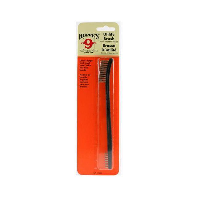 Hoppe's Guncare Two Bristle Phosphor Utility Brush-Tactical Source LLC