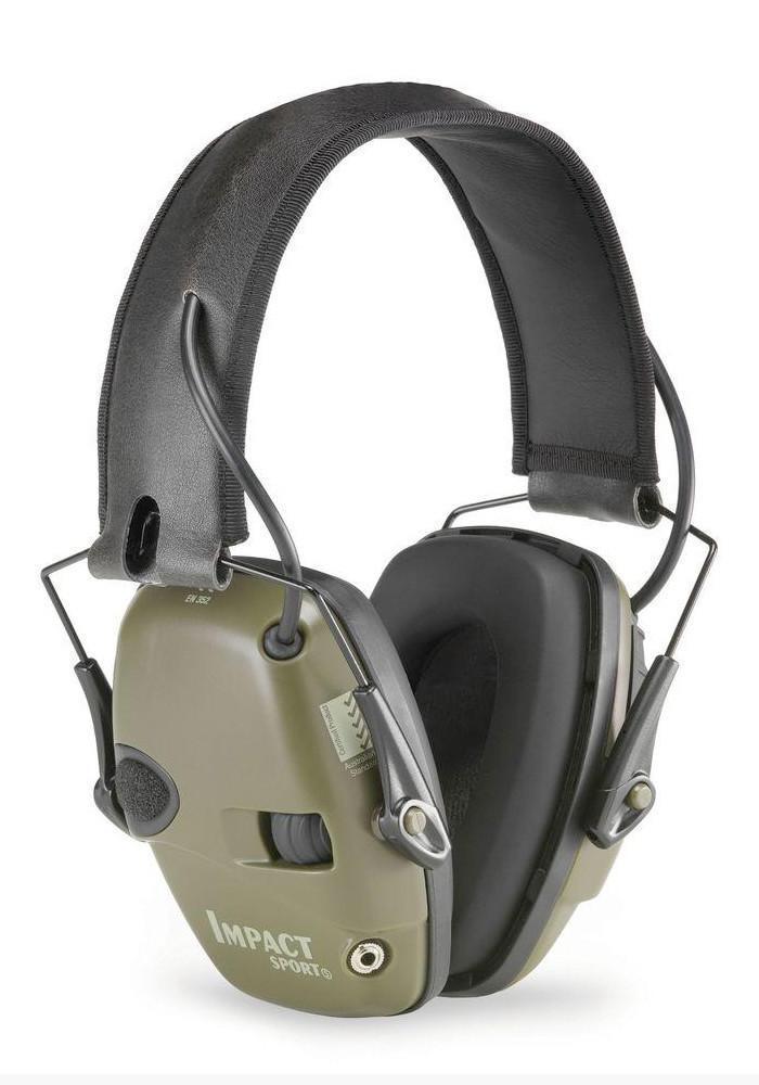 Howard Leight R-01526 Impact Sport Electronic Earmuff Hunter Green Colour-Tactical Source LLC