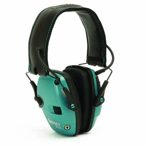 Howard Leight R-02521 Impact Sport Electronic Earmuff Teal Colour-Tactical Source LLC