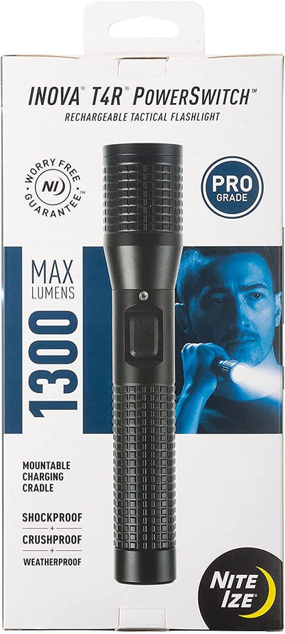 Inova T4R Rechargeable Tactical LED Flashlight-Tactical Source LLC