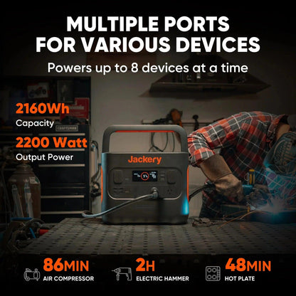 Jackery Explorer 2000Wh Pro Portable Power Station-Tactical Source LLC