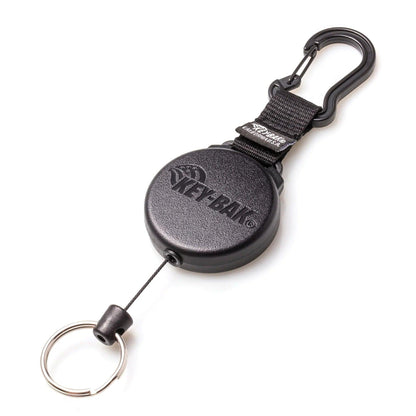 KEY-BAK SECURIT Heavy Duty Retractable Carabiner Keychain - 40 Keys, 28 Imches 20 oz, Cord, Xtreme Duty-Tactical Source LLC