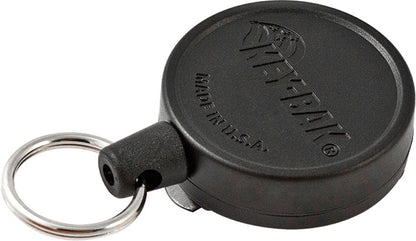 Key-Bak Self Retract Reel Mid Blk Swivel Clip Poly Cord 36"-Tactical Source LLC