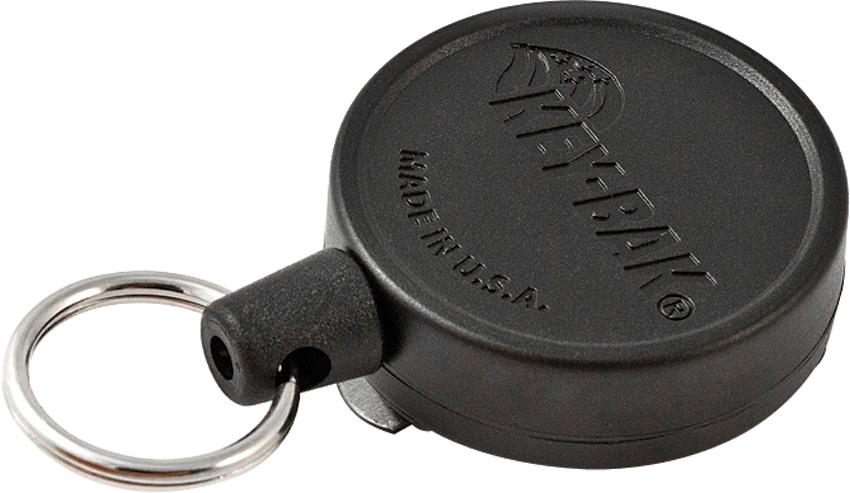 Key-Bak Self Retract Reel Mid Blk Swivel Clip Poly Cord 36"-Tactical Source LLC