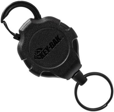 KeyBak Ratch-It Locking Carabiner Keychain with Ratchet Locking Mechanism-Tactical Source LLC