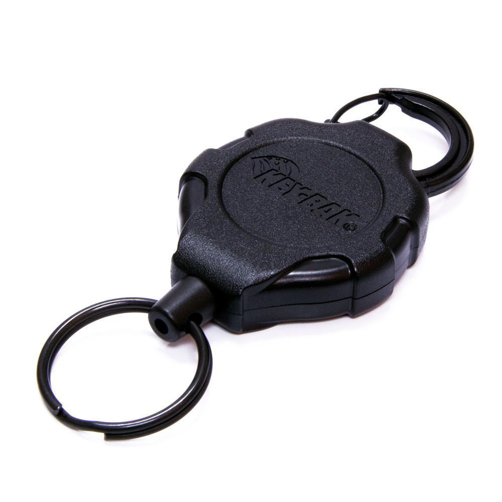 KeyBak Ratch-It Locking Carabiner Keychain with Ratchet Locking Mechanism-Tactical Source LLC