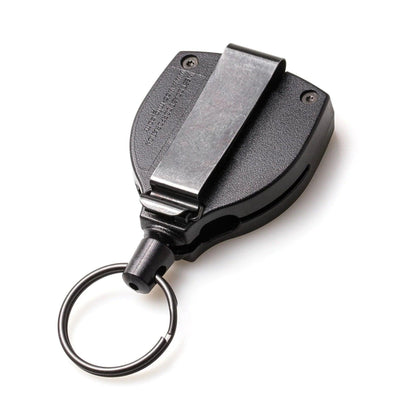 KeyBak Super 48 Plus Ambidextrous Heavy Duty Retractable Keychain with Belt Clip for Duty Belts-Tactical Source LLC