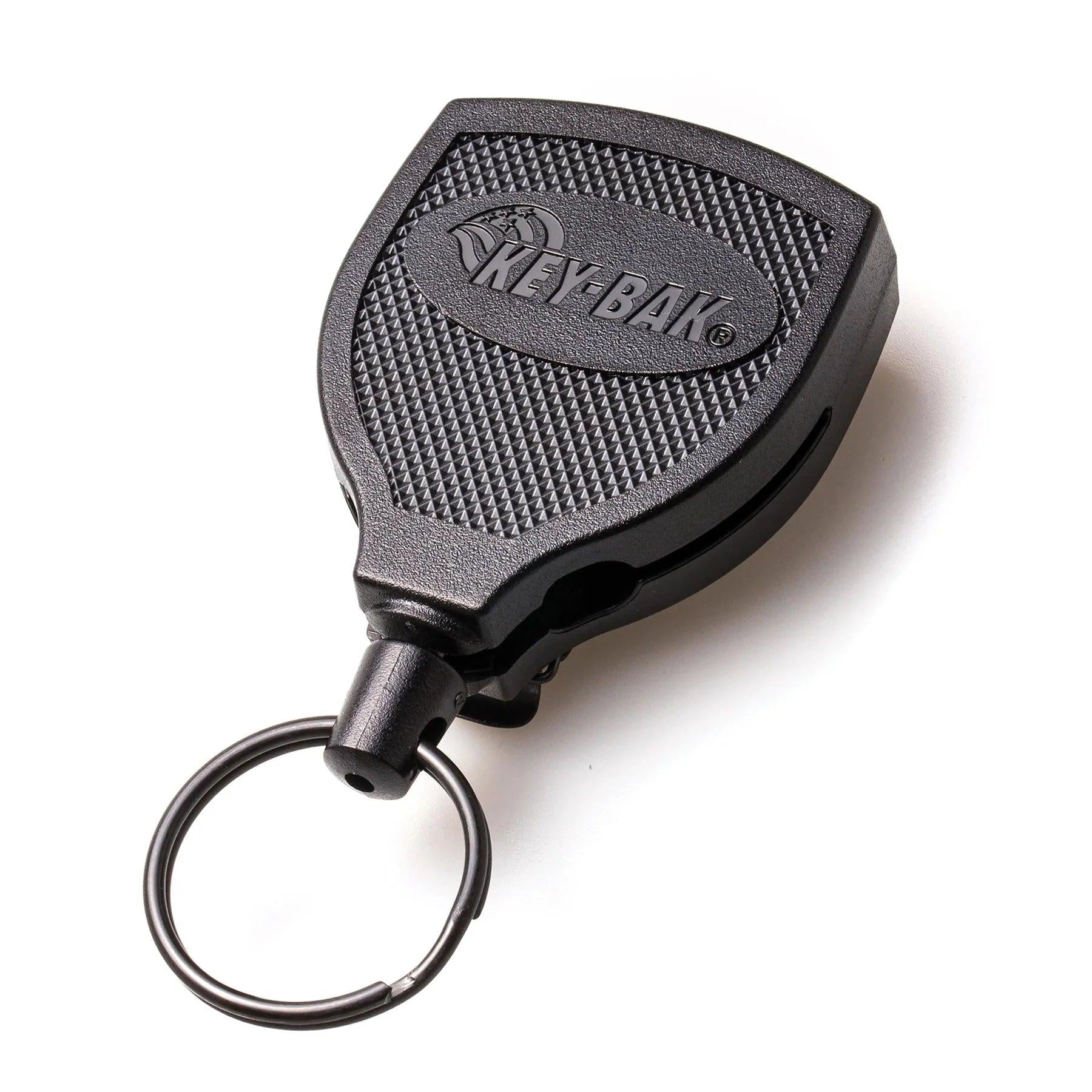 KeyBak Super 48 Plus Ambidextrous Heavy Duty Retractable Keychain with Belt Clip for Duty Belts-Tactical Source LLC