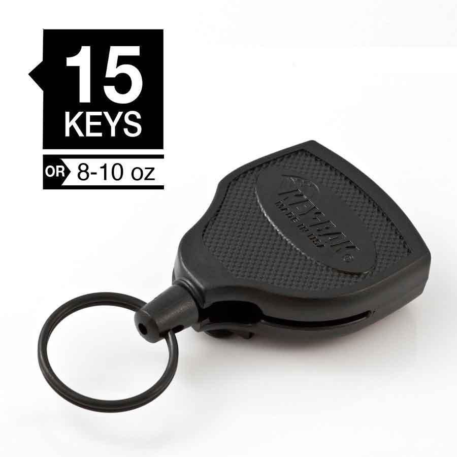 KeyBak SUPER48 48in Heavy Duty Kevlar Cord with Belt Clip-Tactical Source LLC