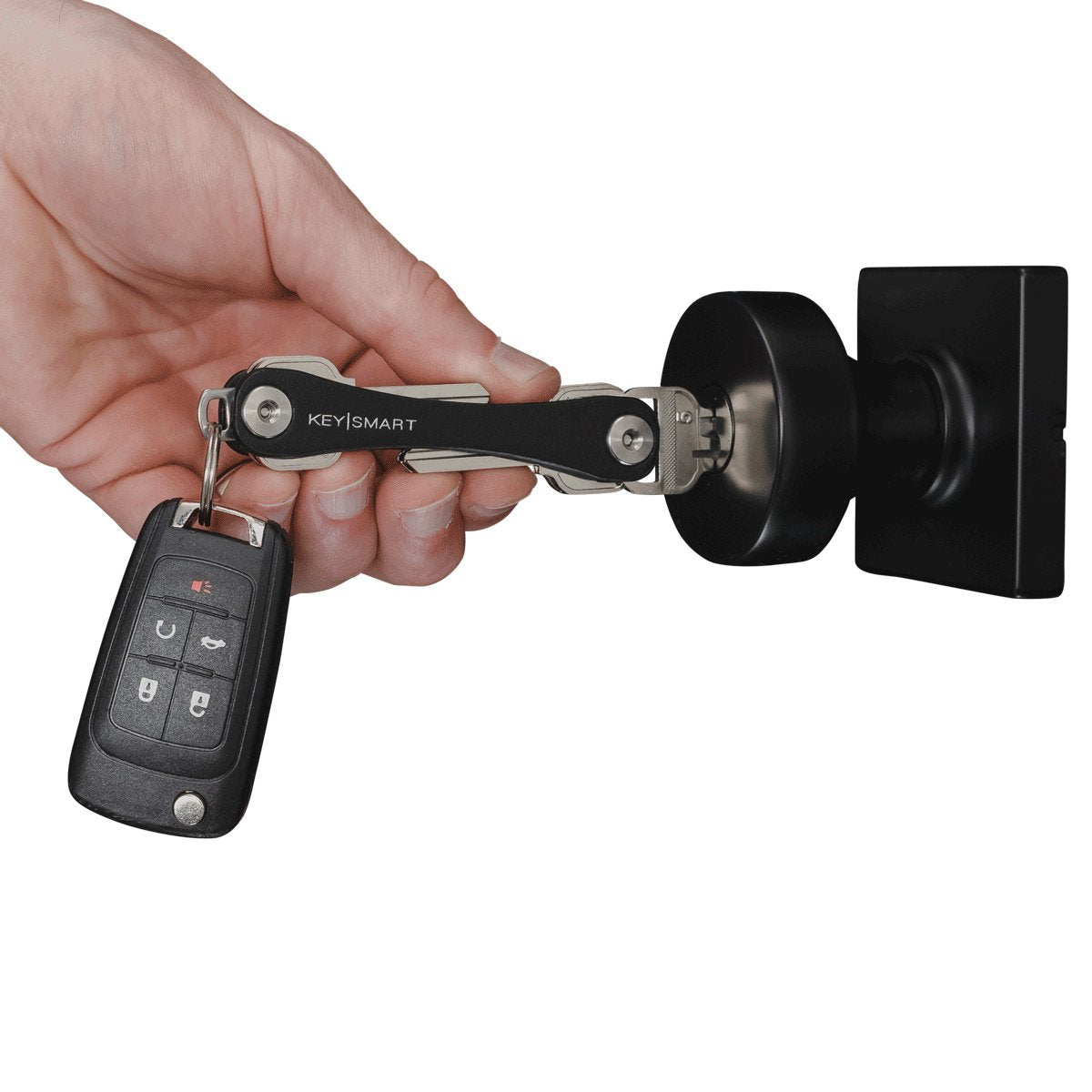 KeySmart Key Holder Leather up to 8 Keys-Tactical Source LLC