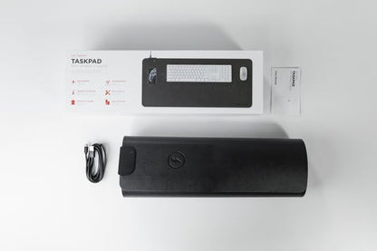 KeySmart TaskPad Wireless Charging Desk Pad Black-Tactical Source LLC