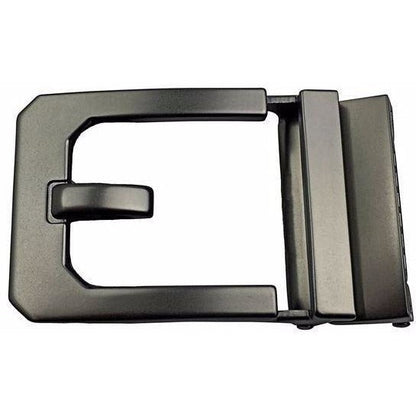 KORE Essentials Leather 1.5" Gun Belt Black with X3 Gunmetal Buckle-Tactical Source LLC