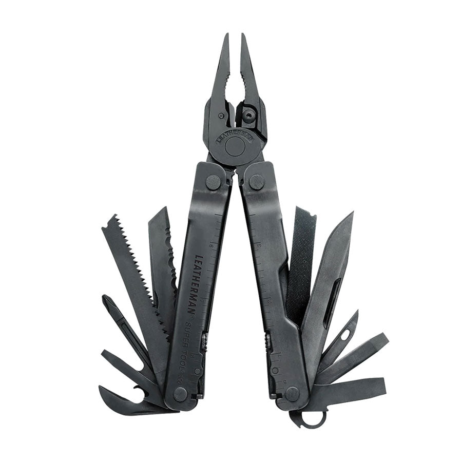 Leatherman Supertool 300 Black with Black MOLLE Sheath-Tactical Source LLC
