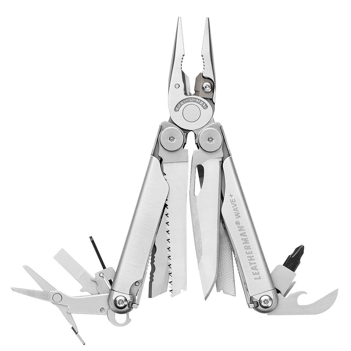 Leatherman Wave Plus + Stainless Steel-Tactical Source LLC