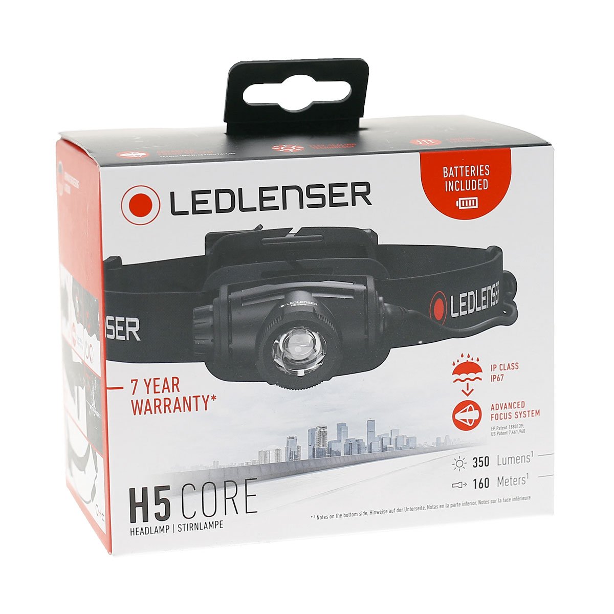 Ledlenser H5 Core Headlamp with Box-Tactical Source LLC