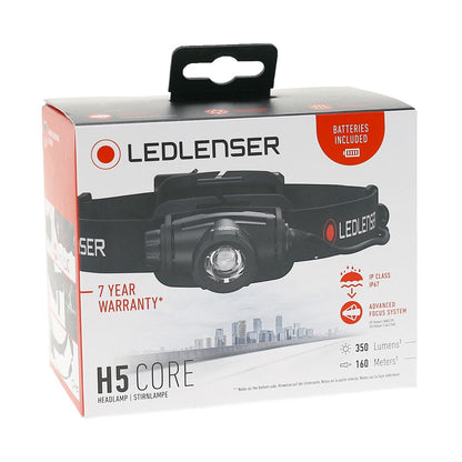 Ledlenser H5 Core Headlamp with Box-Tactical Source LLC