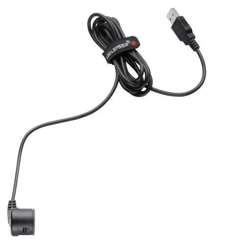 Ledlenser Magnet Charging Cable Red-M7R&X7R,M7RX (USB)-Tactical Source LLC