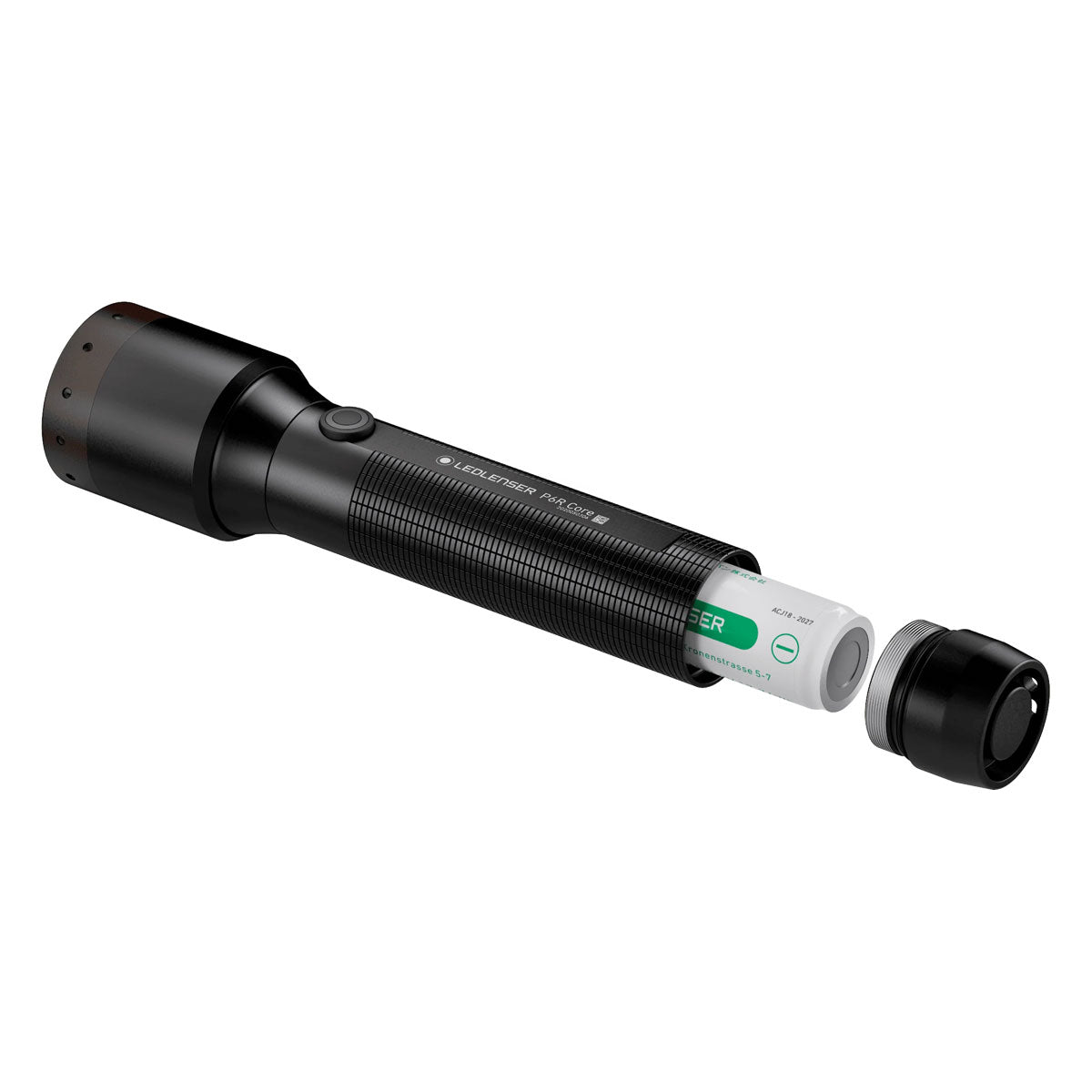 Ledlenser P6R Core Rechargeable Torch with Box-Tactical Source LLC