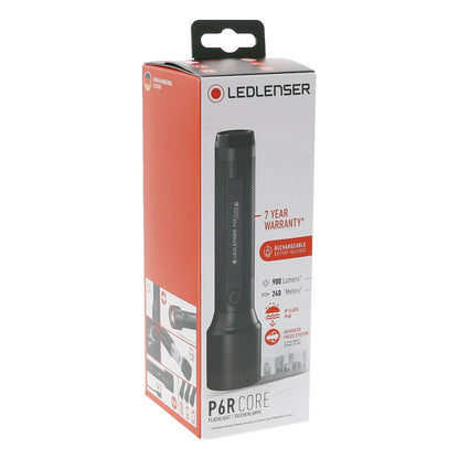Ledlenser P6R Core Rechargeable Torch with Box-Tactical Source LLC