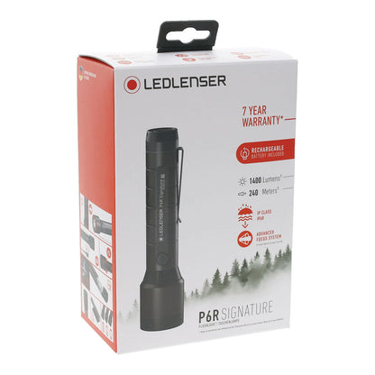 Ledlenser P6R Signature Rechargeable Torch with Box-Tactical Source LLC