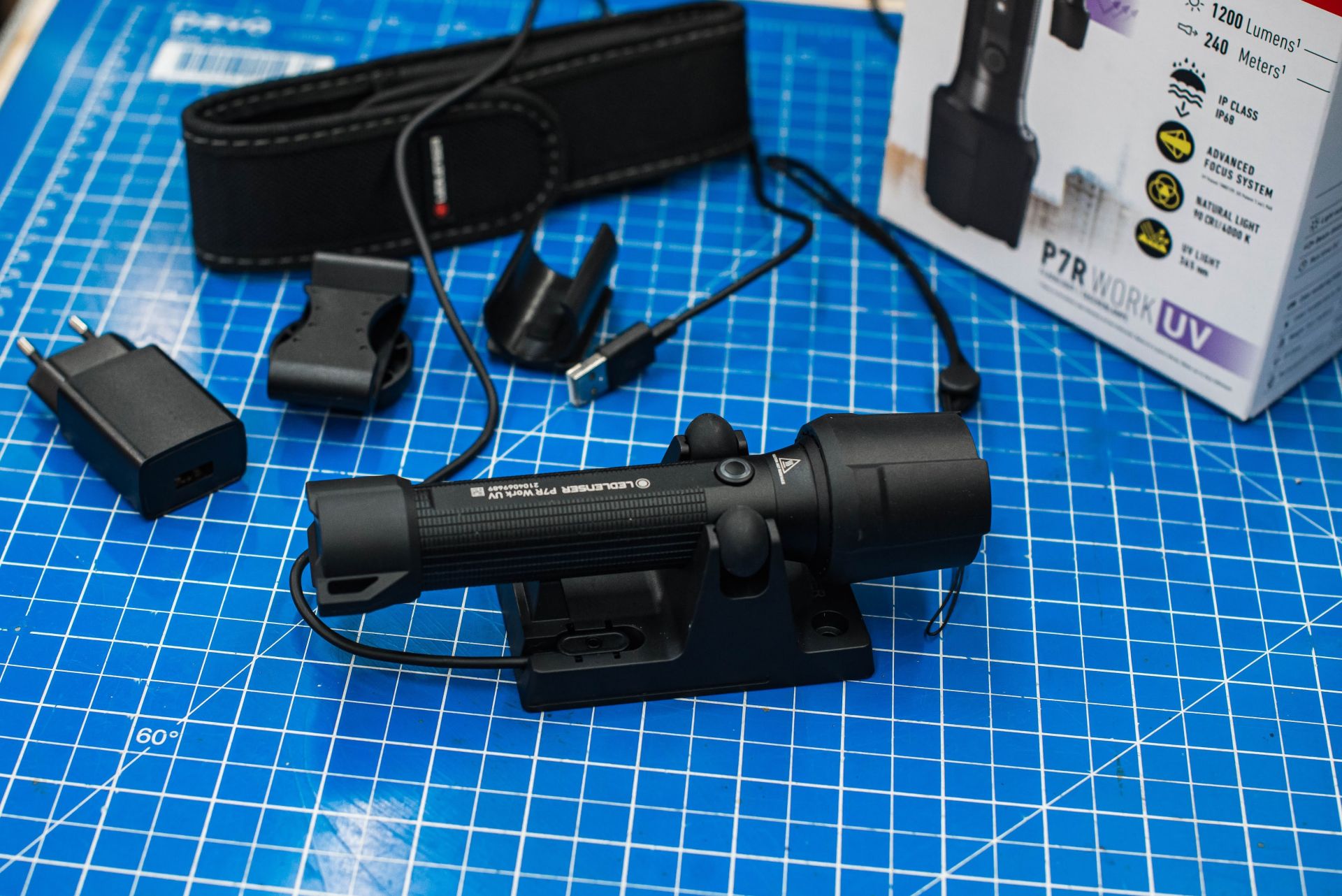 Ledlenser P7R Work UV / Box-Tactical Source LLC