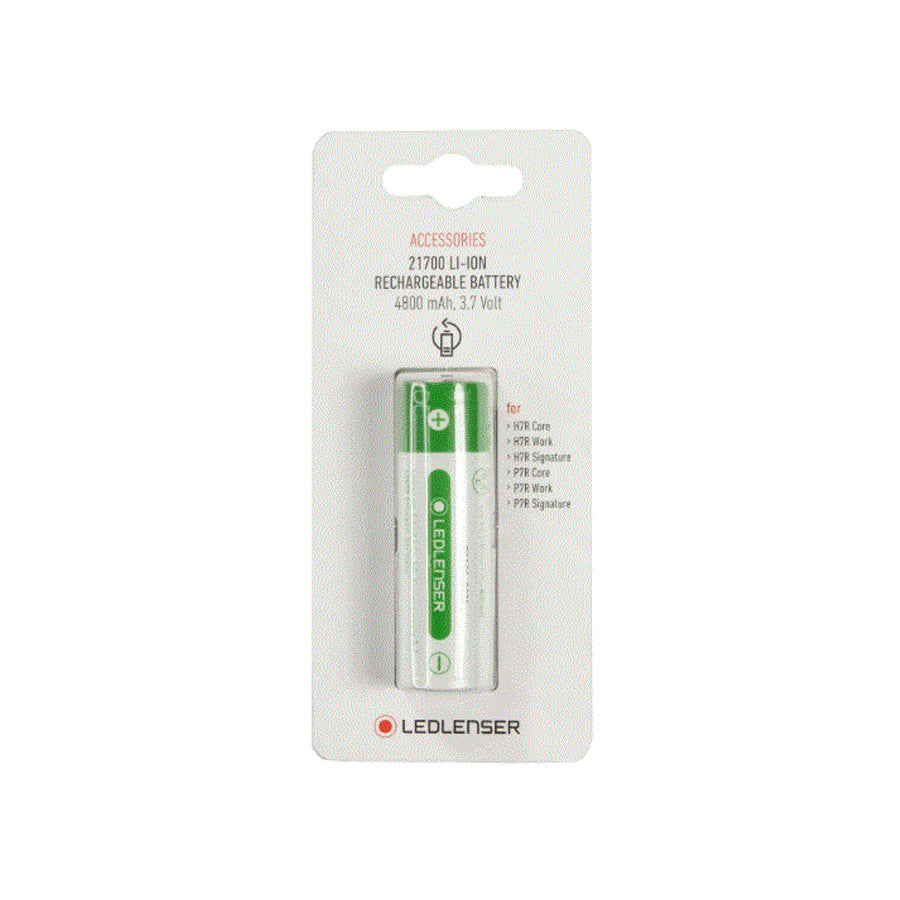 Ledlenser Rechargeable 21700 Li-ion Battery | Suits H7R, P7R Core & P7R Work UV, Signature & Work Series-Tactical Source LLC