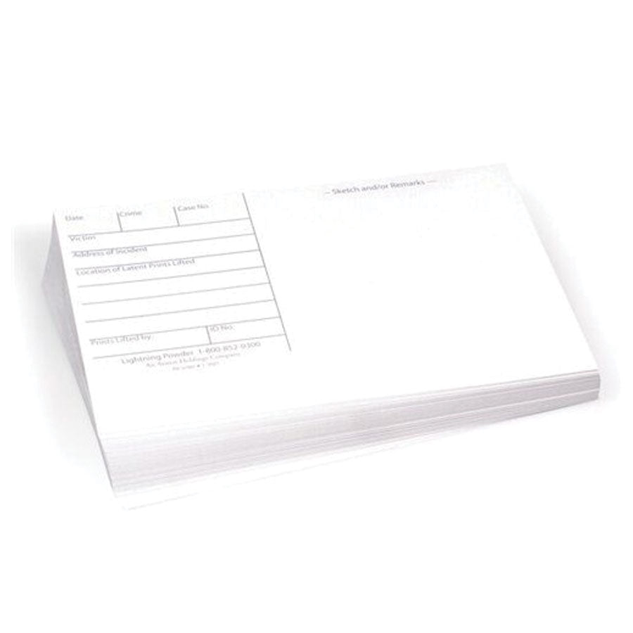 Lightning Powder Backing Cards 5.5 x 8.5 White Pack of 100-Tactical Source LLC