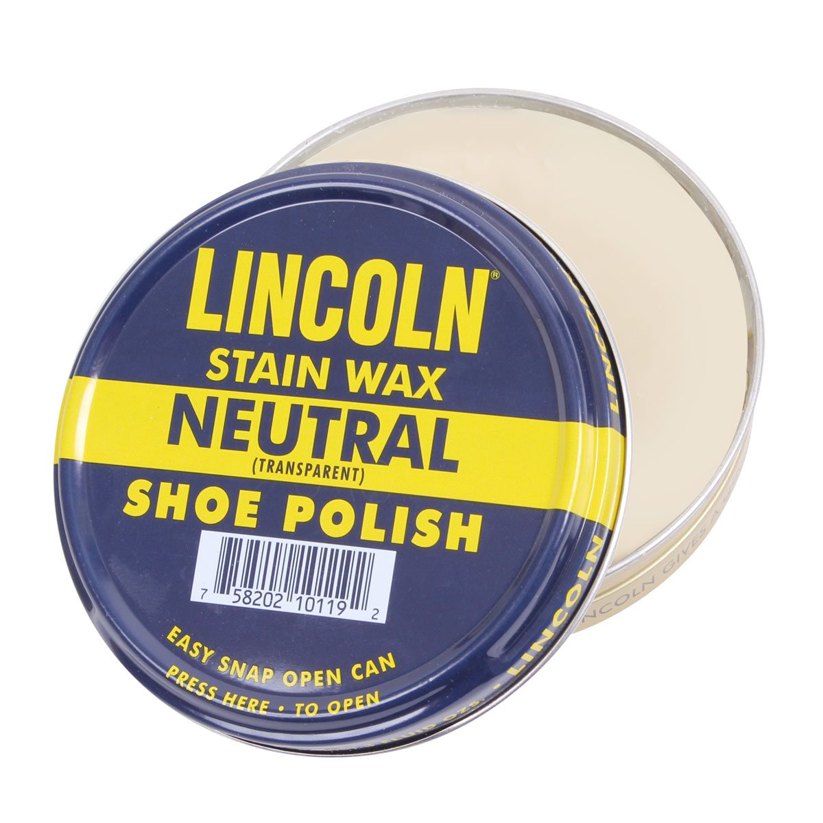 Lincoln USMC Stain Wax Shoe Polish Black-Tactical Source LLC