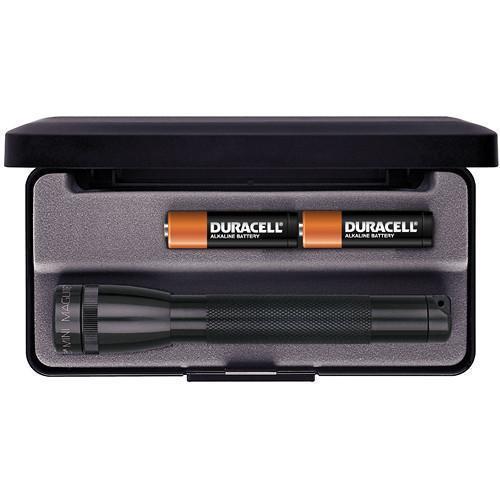 Maglite 2 Cell AA Mini Maglite Flashlight Black-Tactical Source LLC