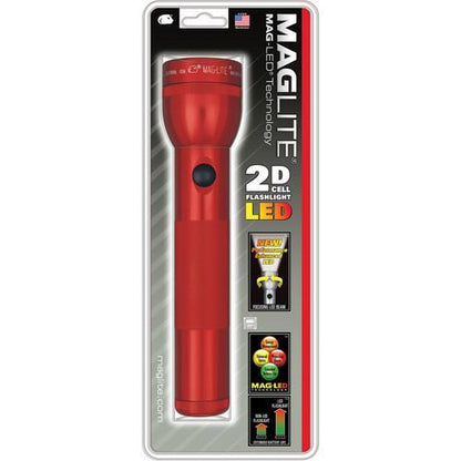 Maglite 2 Cell D LED Flashlight in Blister Pack-Tactical Source LLC