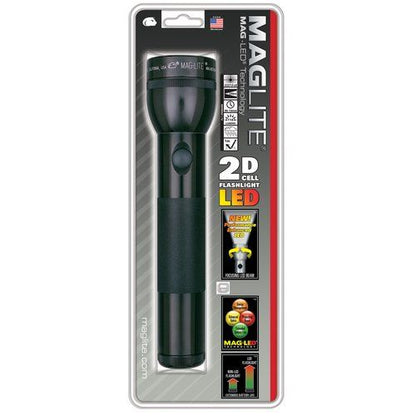 Maglite 2 Cell D LED Flashlight in Blister Pack-Tactical Source LLC