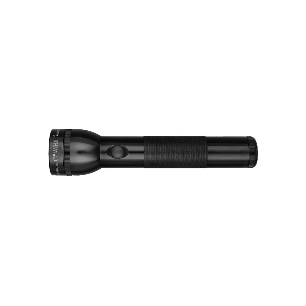 Maglite 2 Cell D Xenon Incandescent Flashlight Black-Tactical Source LLC