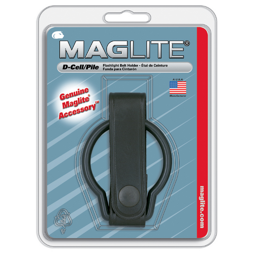 Maglite D Cell Belt Holder Plain Leather-Tactical Source LLC
