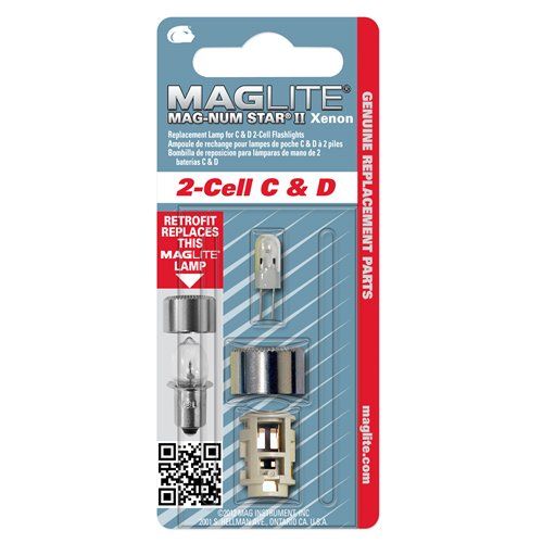 Maglite MagNum Star II Xenon Lamp Replacement Bulb-Tactical Source LLC