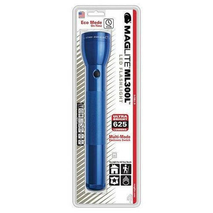 Maglite ML300L 3D Cell LED Flashlight Blue-Tactical Source LLC