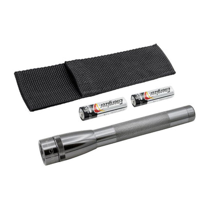 Maglite SP22 Mini 2 AA-Cell LED Flashlight with Holster-Tactical Source LLC