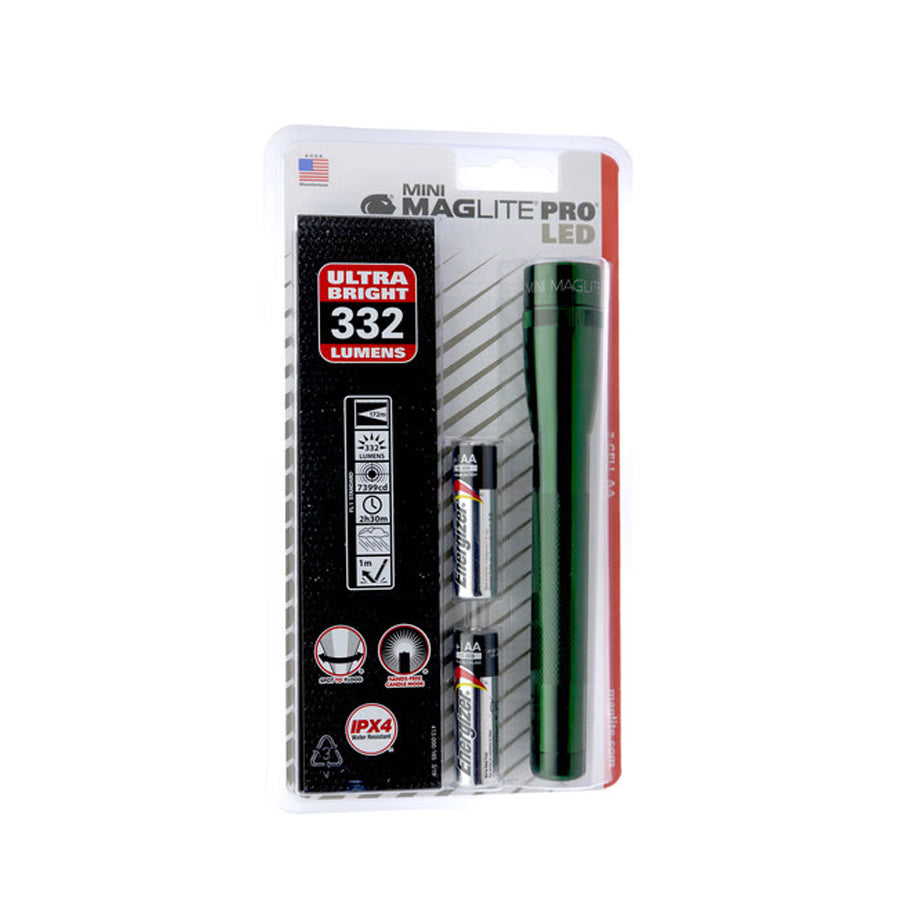 Maglite SP2P Mini Maglite Pro 2 AA-Cell LED Flashlight w/ Holster Pack-Tactical Source LLC