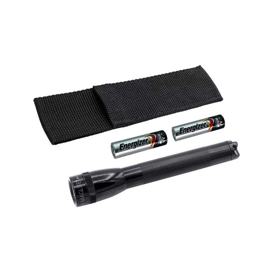 Maglite SP2P Mini Maglite Pro 2 AA-Cell LED Flashlight w/ Holster Pack-Tactical Source LLC