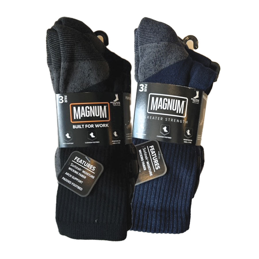 Magnum Performance Socks with Sorbtex Pack of 3-Tactical Source LLC