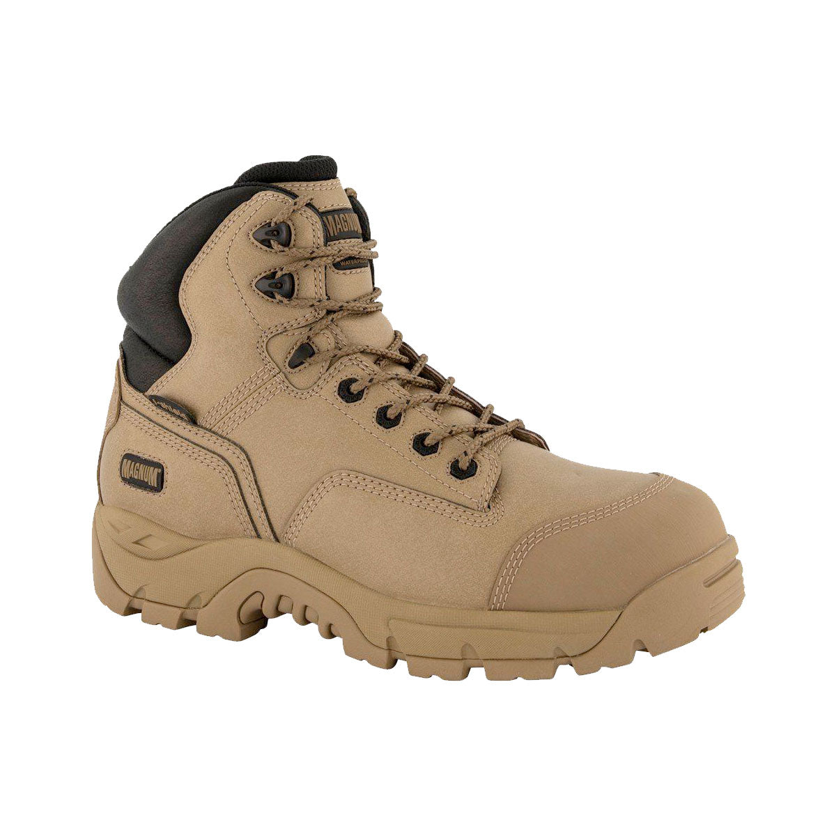Magnum Precision Max Side-Zip Composite Toe Waterproof iShield Boot Stone-Tactical Source LLC