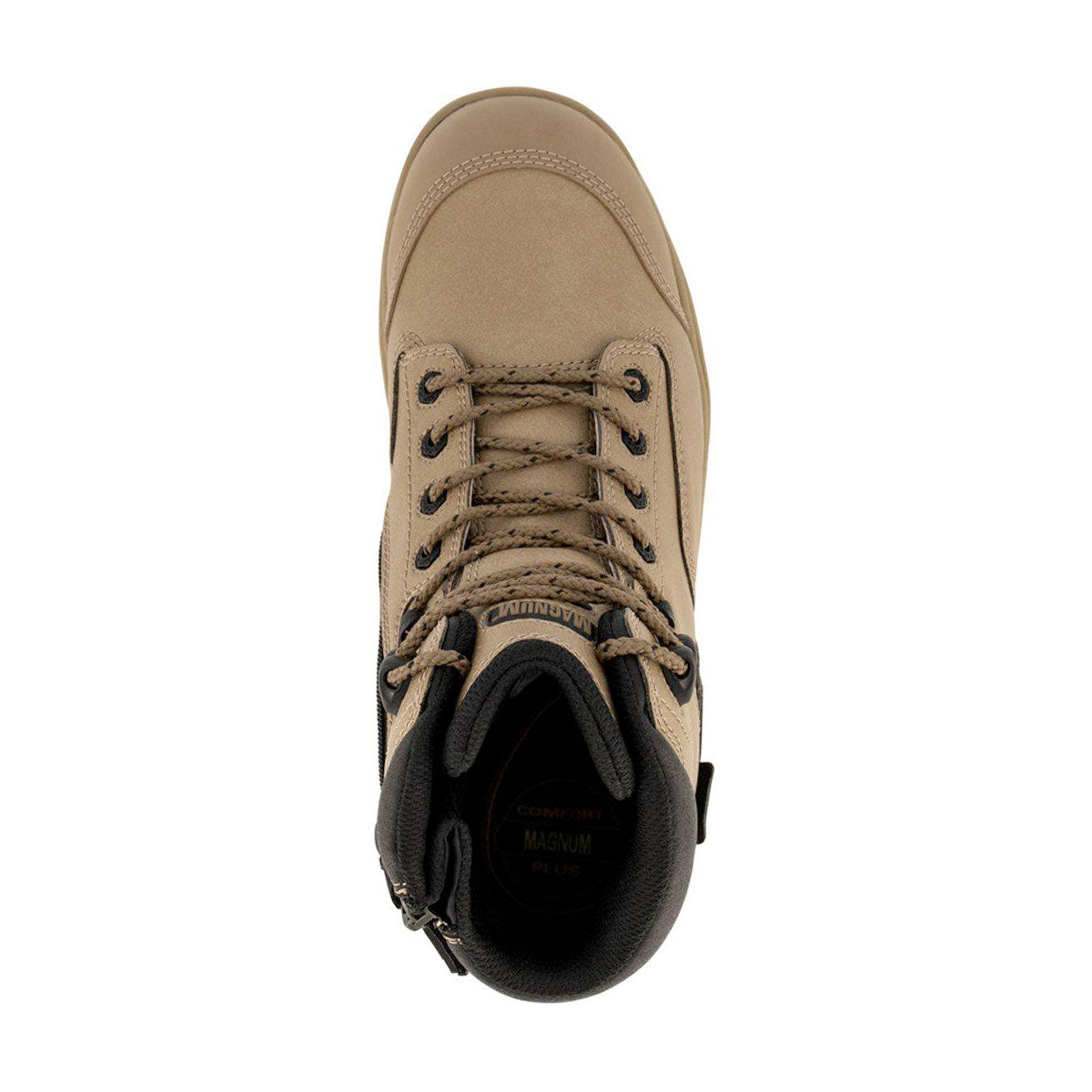 Magnum Precision Max Side-Zip Composite Toe Waterproof iShield Boot Stone-Tactical Source LLC