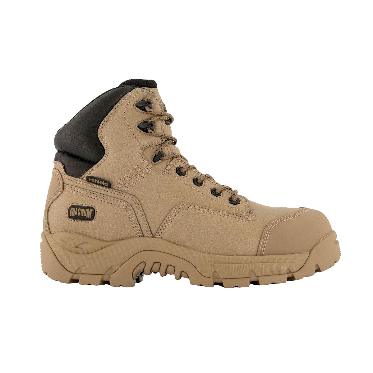 Magnum Precision Max Side-Zip Composite Toe Waterproof iShield Boot Stone-Tactical Source LLC
