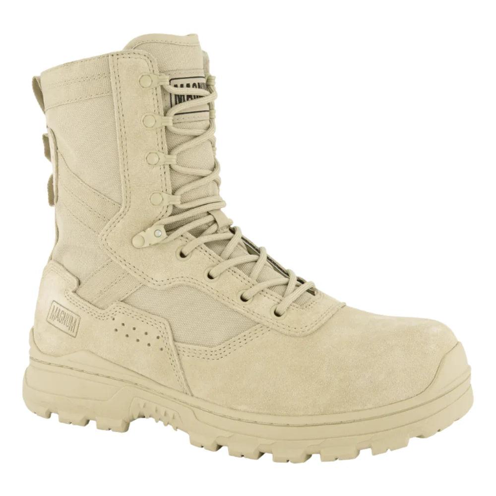 Magnum Scorpion II 8.0 Composite Toe Composite Plate Side Zip Boot - Desert Tan-Tactical Source LLC