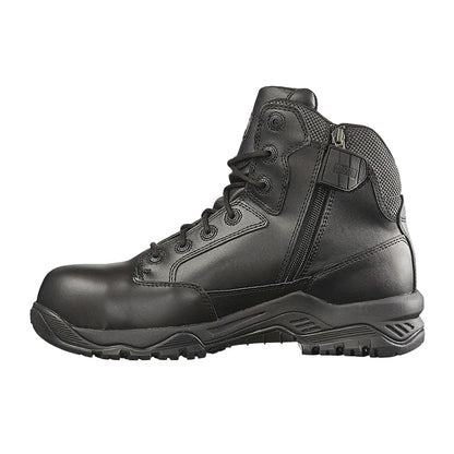 Magnum Strike Force 6.0 Leather Side-Zip Composite Toe Women's Boot Black-Tactical Source LLC