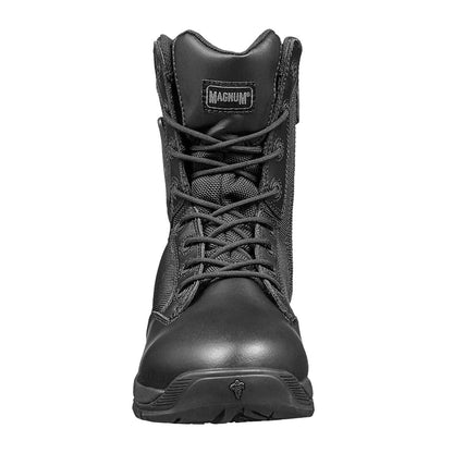 Magnum Strike Force 8.0 Side-Zip Waterproof Boot Black-Tactical Source LLC